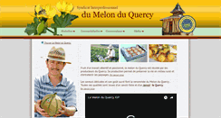 Desktop Screenshot of melon-du-quercy.fr